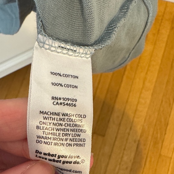 Life Is Good Slate Blue/Gray/Green Hooded Long-Sleeve Pullover - Picture 10 of 14